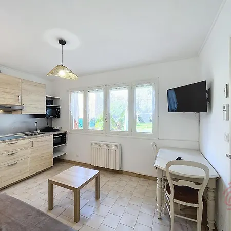 T2 Avec Terrasse Sud, Parking, Wifi, Animaux Acceptés - Proche Thermes Et Centre - Fr-1-451-192 Appartement