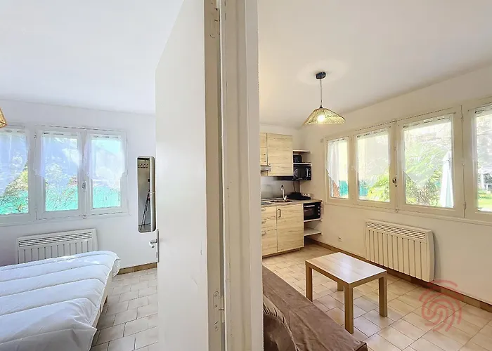 Apartment T2 Avec Terrasse Sud, Parking, Wifi, Animaux Acceptes - Proche Thermes Et Centre - Fr-1-451-192 Lamalou-les-Bains